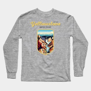 USA - NATIONAL PARK - YELLOWSTONE - Yellowstone Artists Point -36 Long Sleeve T-Shirt